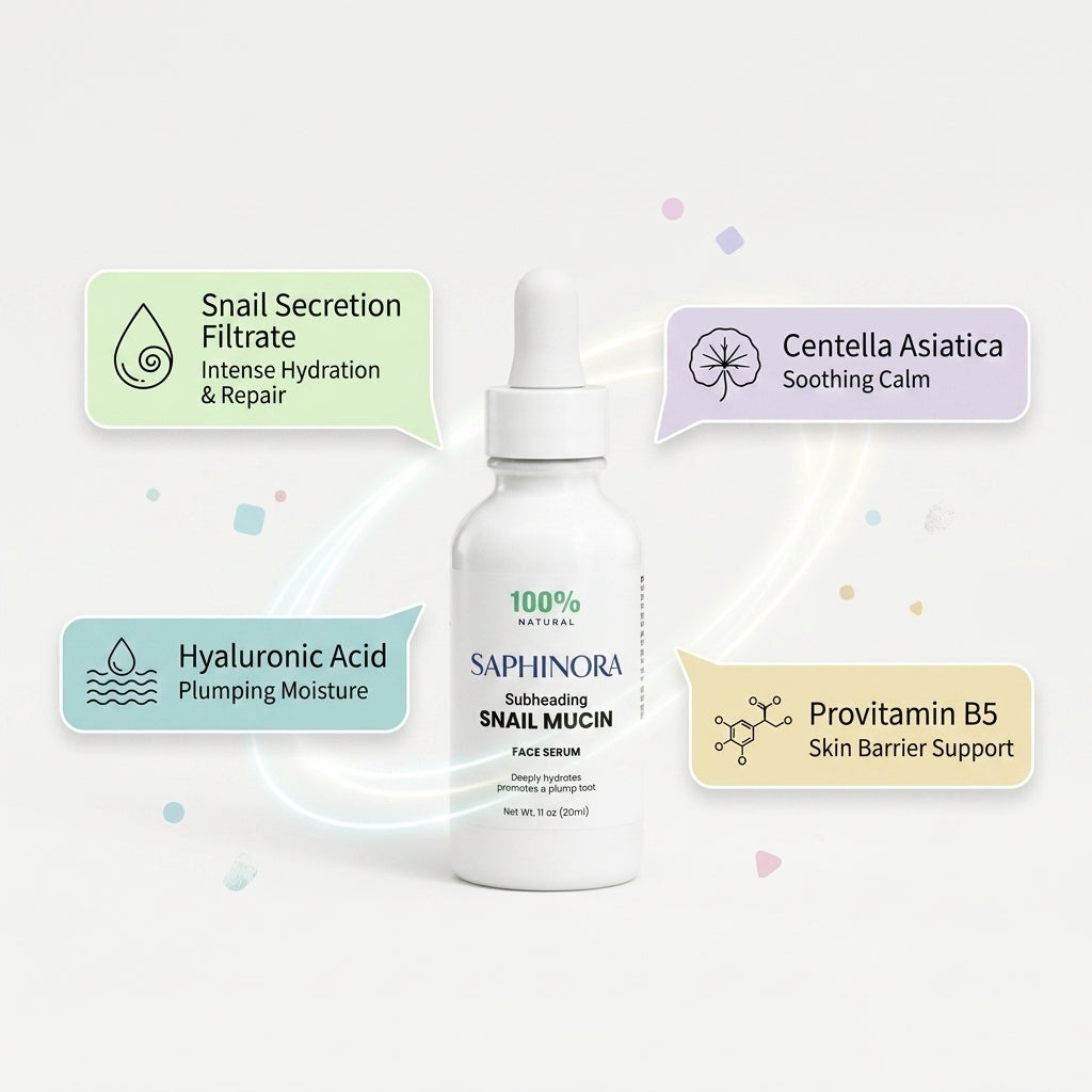 Saphinora Mucin Face Serum