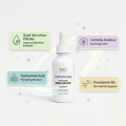 Saphinora Mucin Face Serum