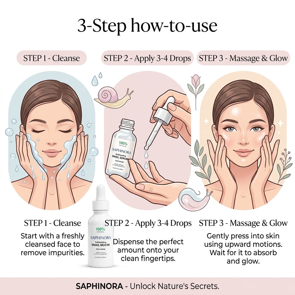 Saphinora Mucin Face Serum
